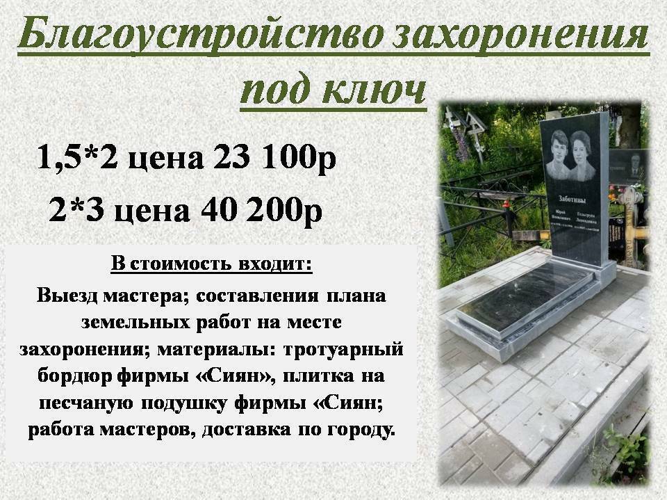 Благоустройство захоронения плиткой Ярославль Благоустройство могилы плиткой "Сиян"на песок на кладбище Ярославль