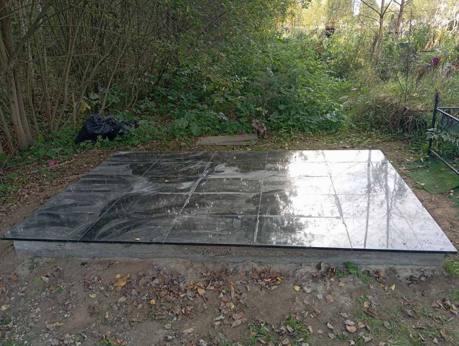 Благоустройство гранитом