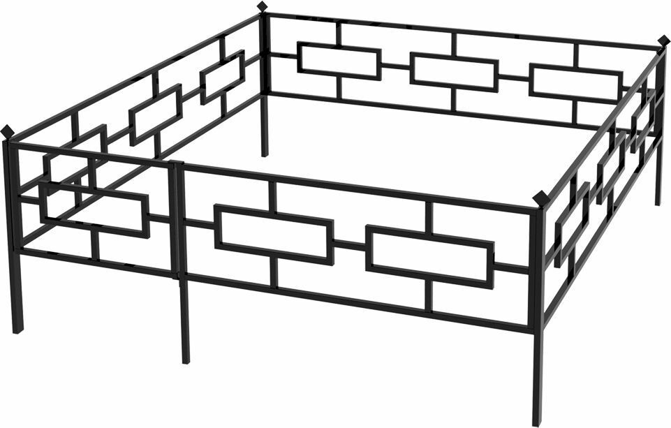 Ограда на кладбище рисунок
