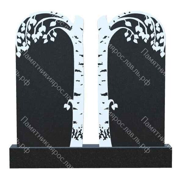 Композиция памятники березы