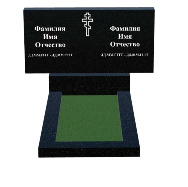 Гранитный памятник на двоих в Ярославле