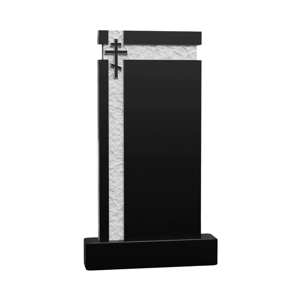 Гранитный памятник с интересной резкой