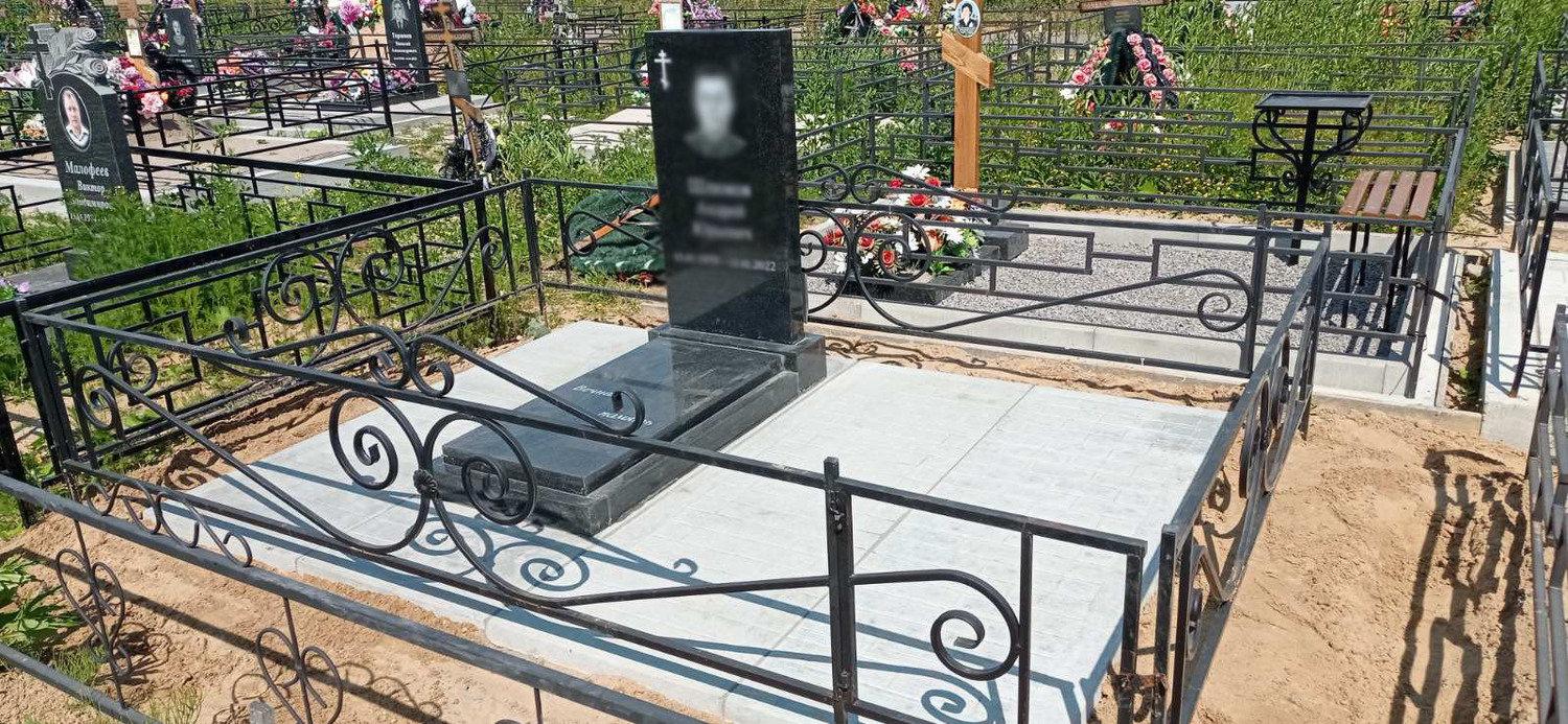 Ритуальная плита 2*3