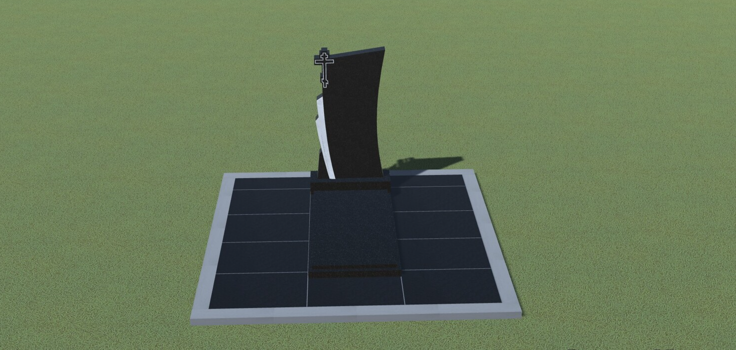 Гранитная плитка и бордюр "Сиян"