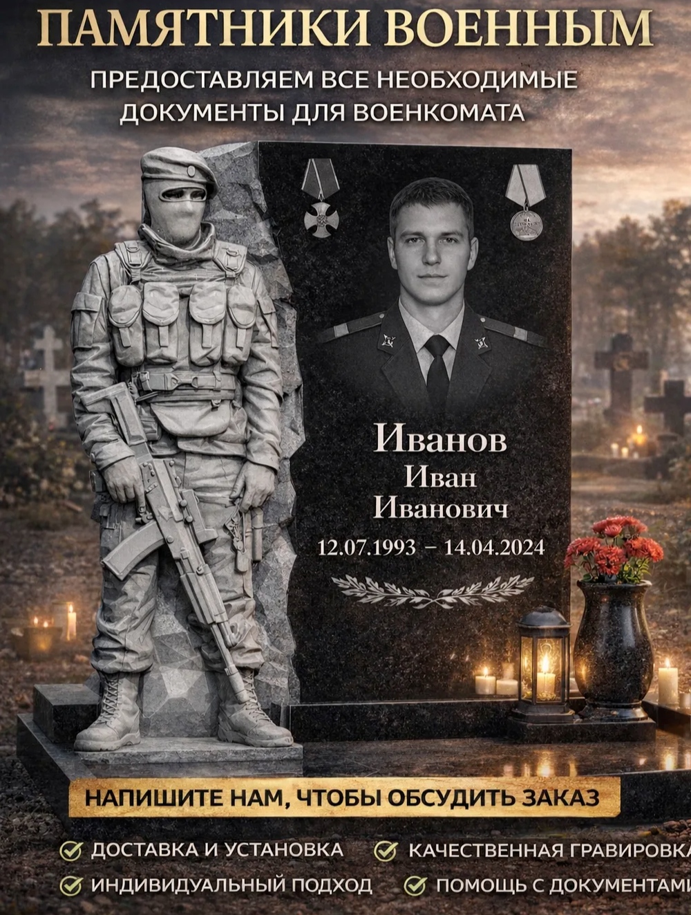 Памятники Военным в Ярославле