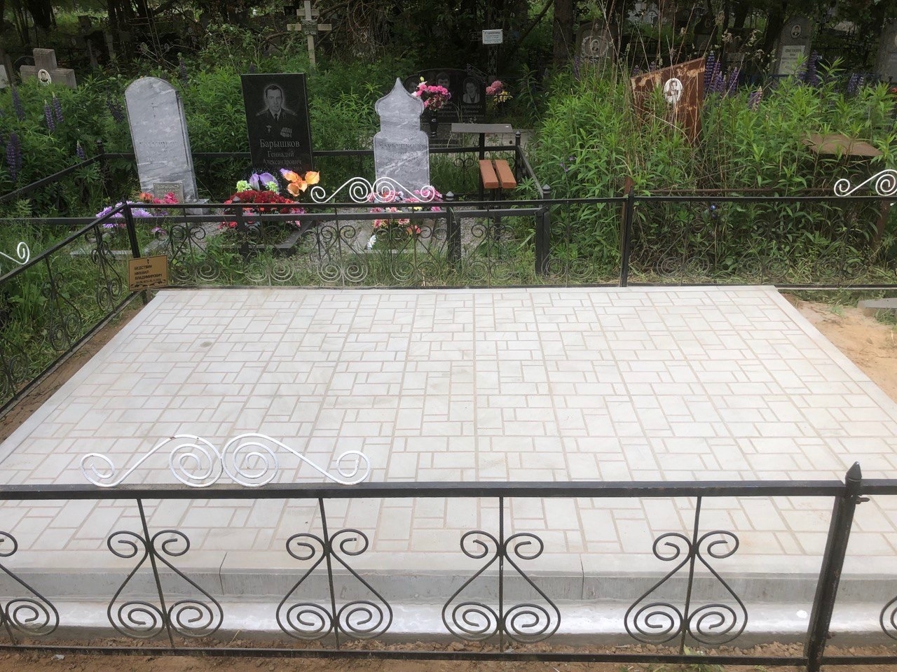 Благоустройство захоронений