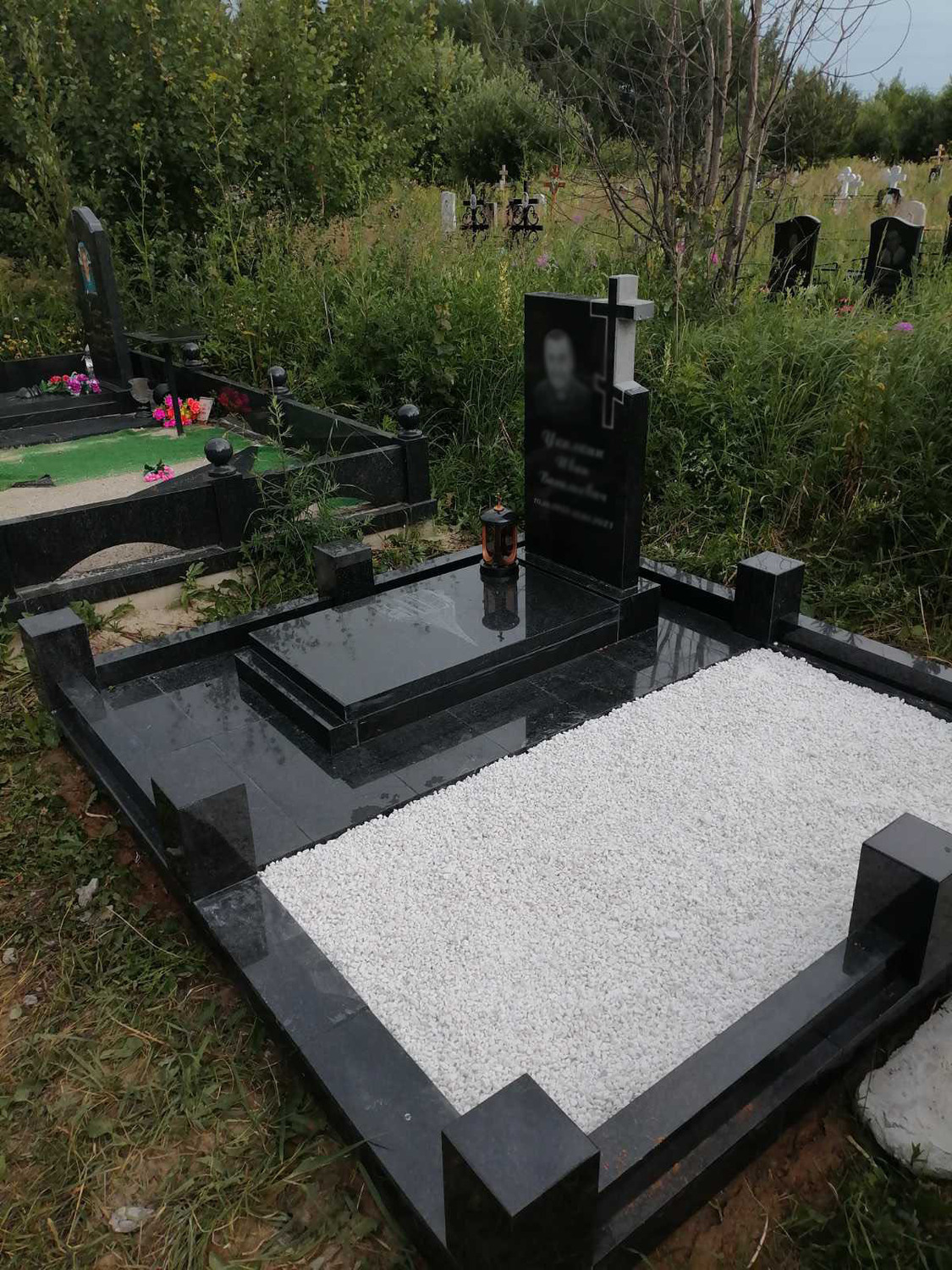 Облицовка гранитной плиткой 