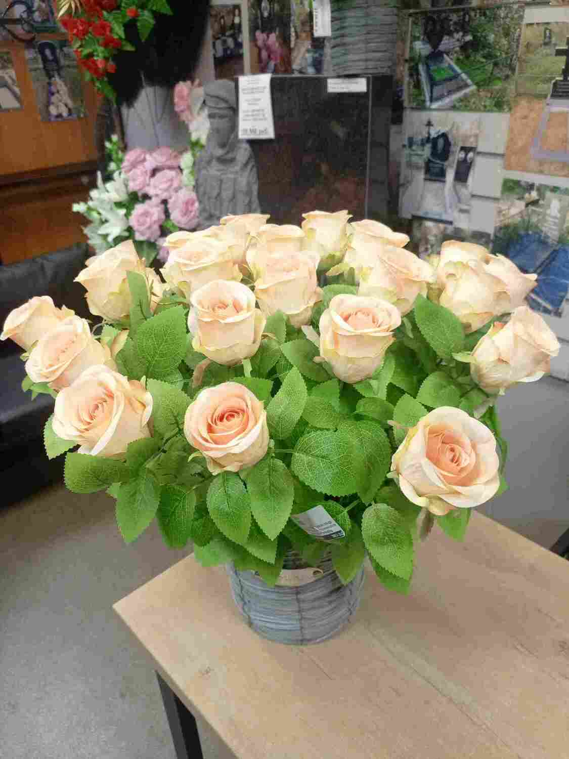 Корзинка в кашпо